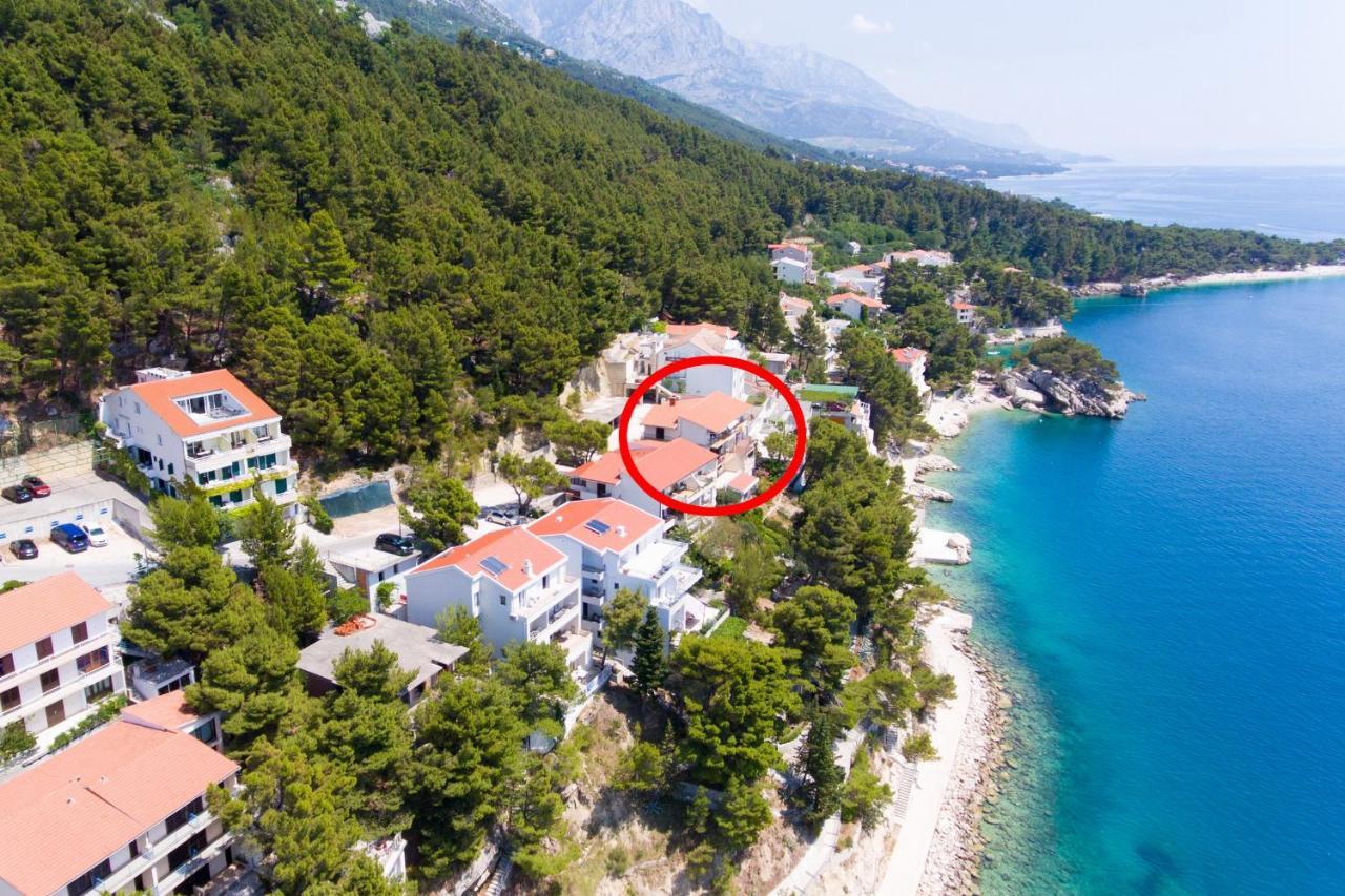 Apartments By The Sea Brela, Makarska - 2718 Exterior foto